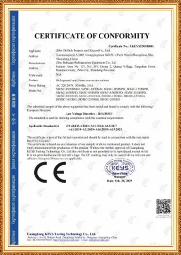CE Certificate
