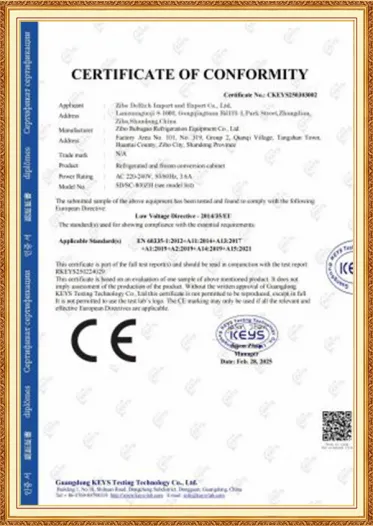 CE Certificate