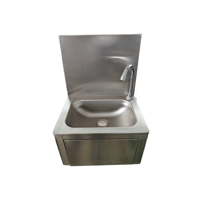 Wall Mounted Washing Basin-Knee Push 02