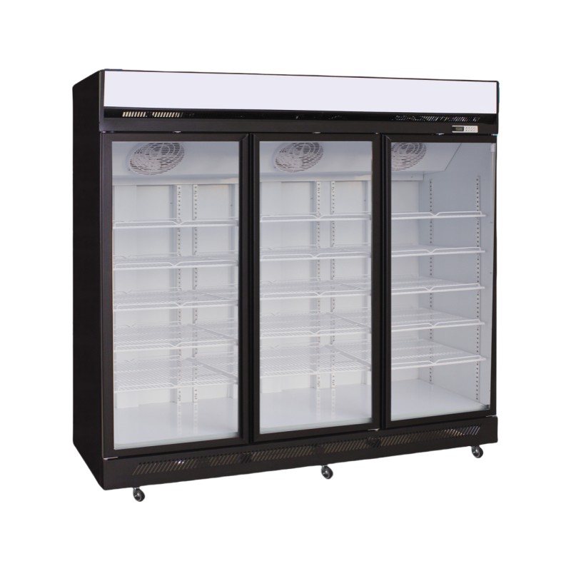 3 Door Upright Freezer-Top Mount