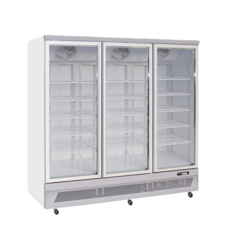 3 Door Upright Freezer-Bottom Mount