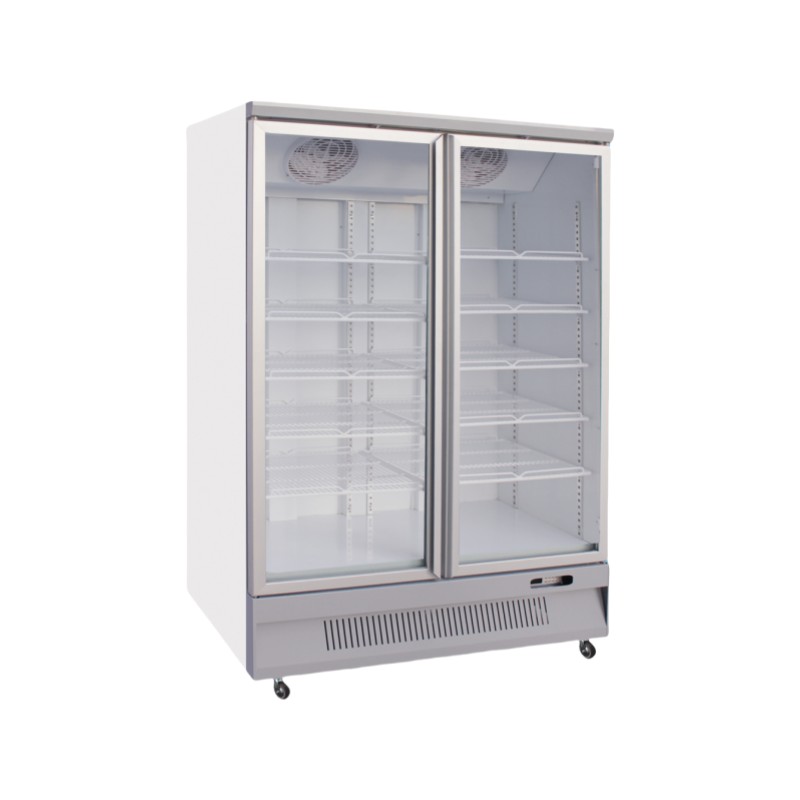 2 Door Upright Freezer-Bottom Mount
