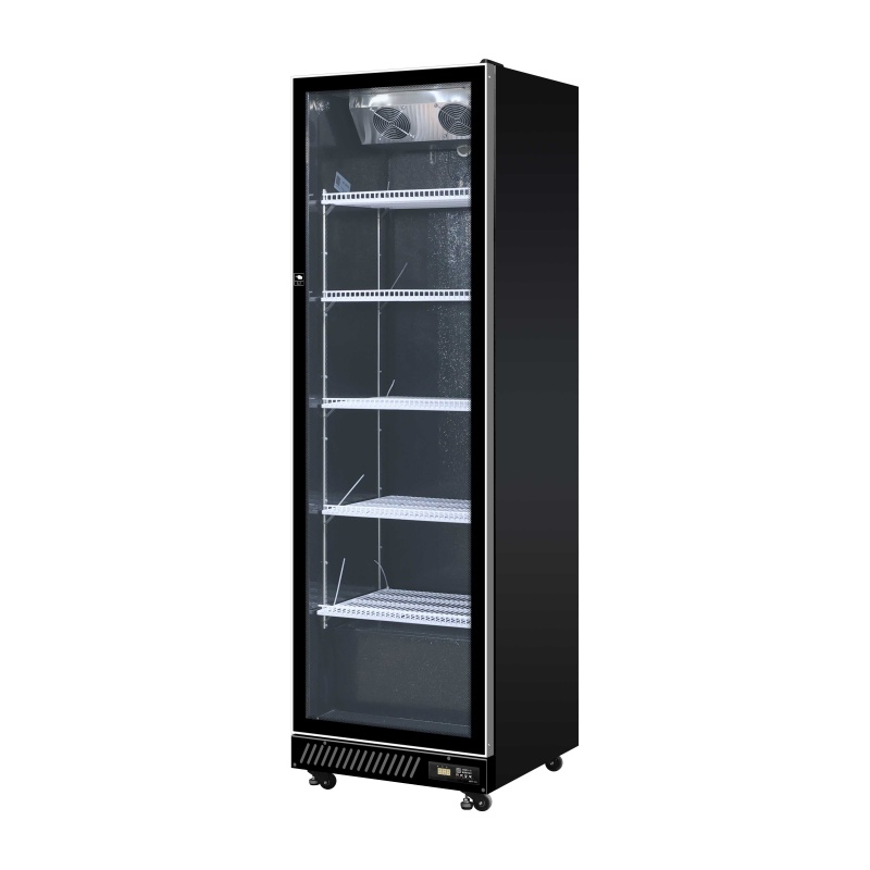 2 door Wine Display Fridge(Black)