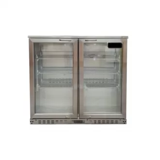 2 Door Backbar(Stainless Steel body)