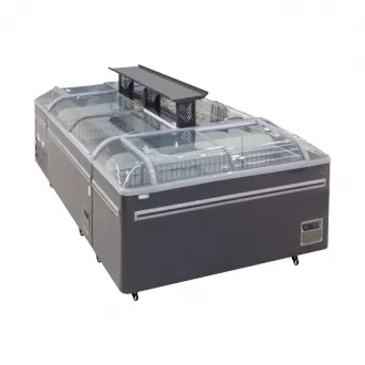Supermarket Combined Island Freezer type B(Auto-Defrost)