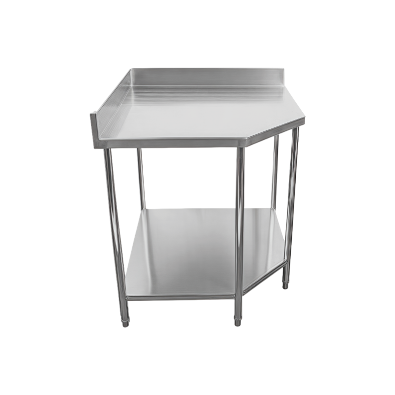 Coner Bench(Round Tube Leg/With Backsplash)