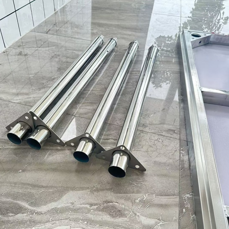 Round Tube Leg Worktable