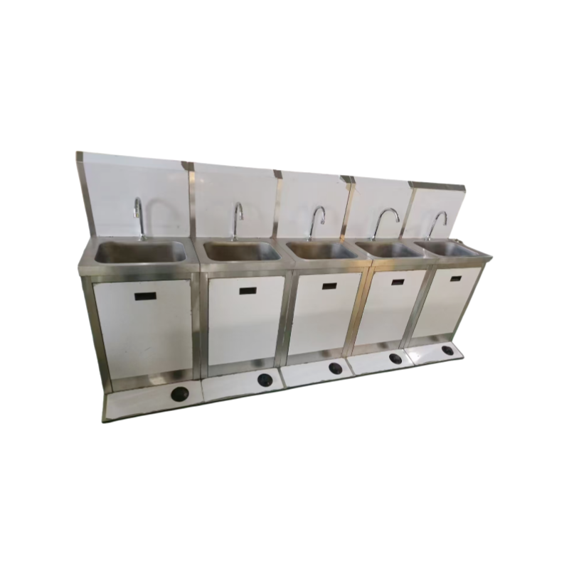 Standing Washing Basin-Foot Control 03