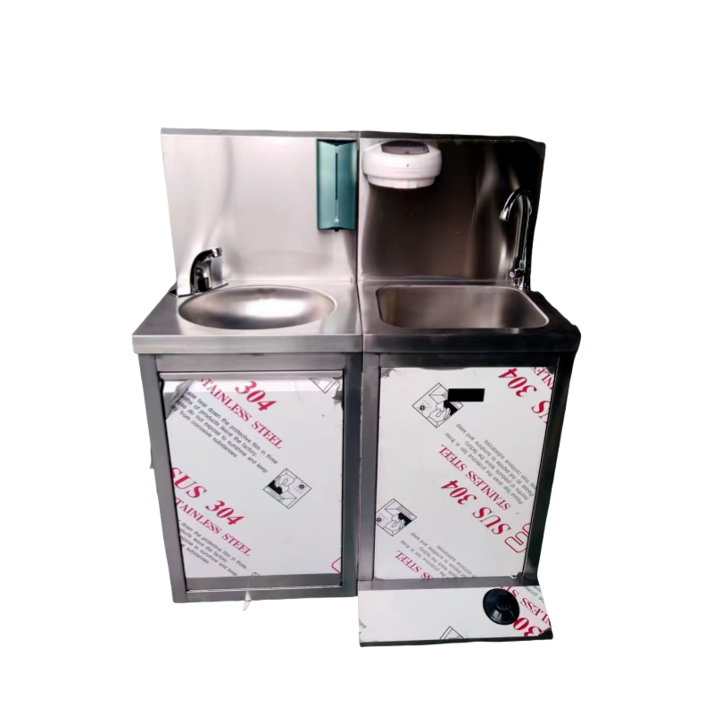 Standing Washing Basin-Foot Control 02