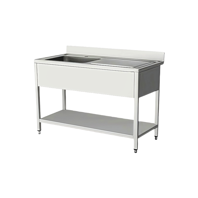 European Style Single Bowl Sink(With Right Draining Board)