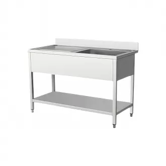 European Style Single Bowl Sink(With Left Draining Board