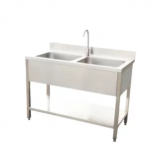 European Style Double Bowl Sink