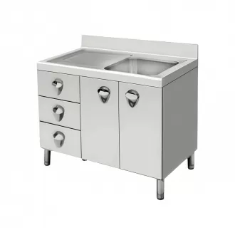 European Style Sink Cabinet 04