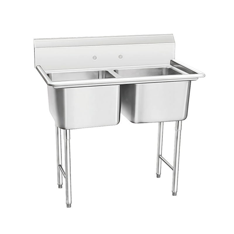 American Style Double Bowl Sink 01