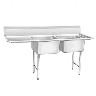 American Style Double Bowl Sink 03