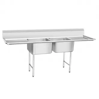 American Style Double Bowl Sink 04