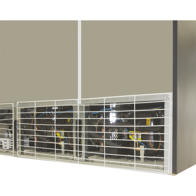 2 Door Upright Freezer-Bottom Mount