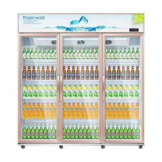 Three Door Refrigerator