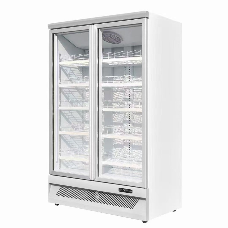 2 Door Upright Freezer-Bottom Mount