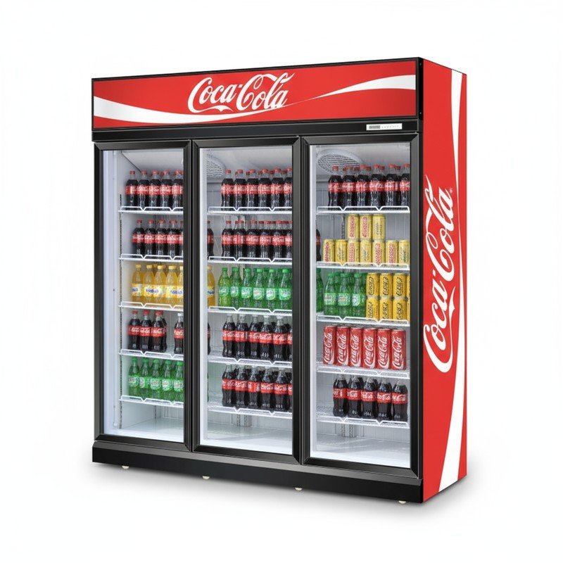 Three Door Refrigerator