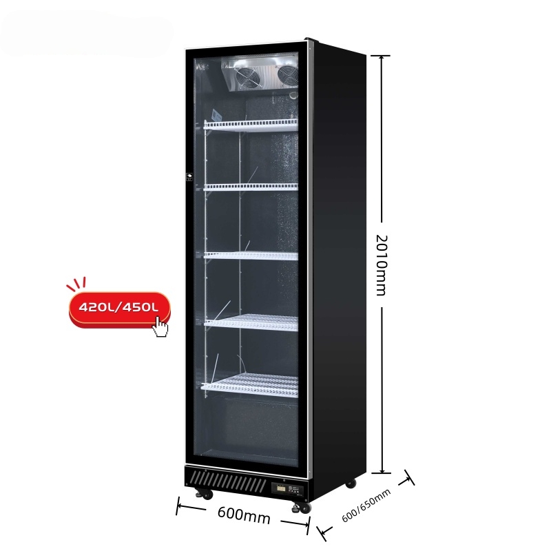 1 door Wine Display Fridge(Black)