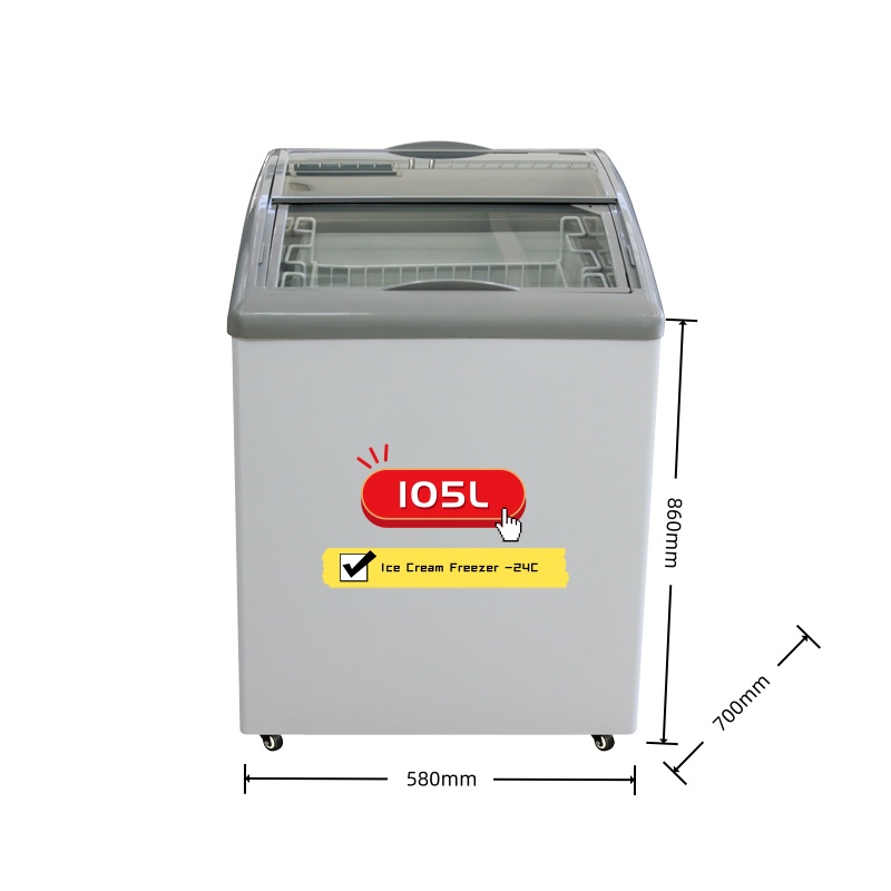 115L Ice Cream Freezer