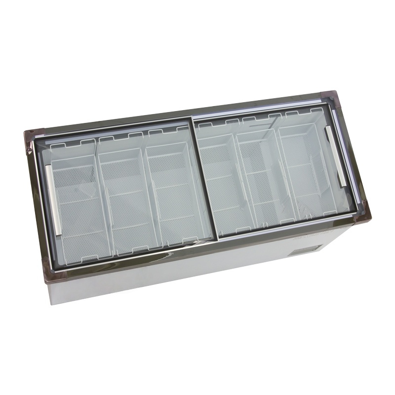 Glass Door Deep Freezer