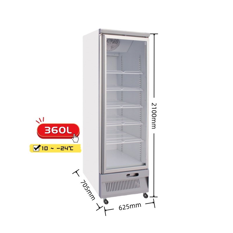 1 Door Upright Freezer-Bottom Mount