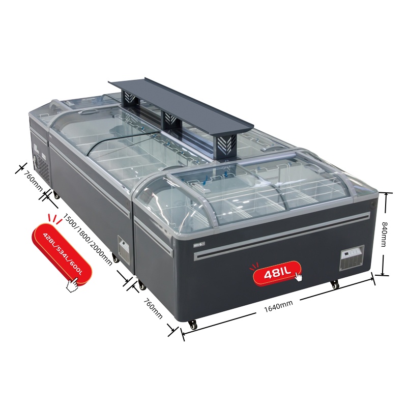 Supermarket Combined Island Freezer type A