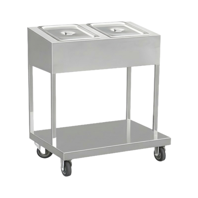 Mobile Bain Marie Trolley