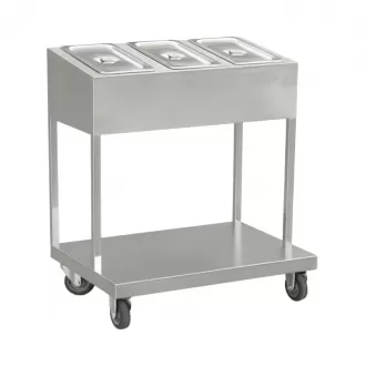Mobile Bain Marie Trolley