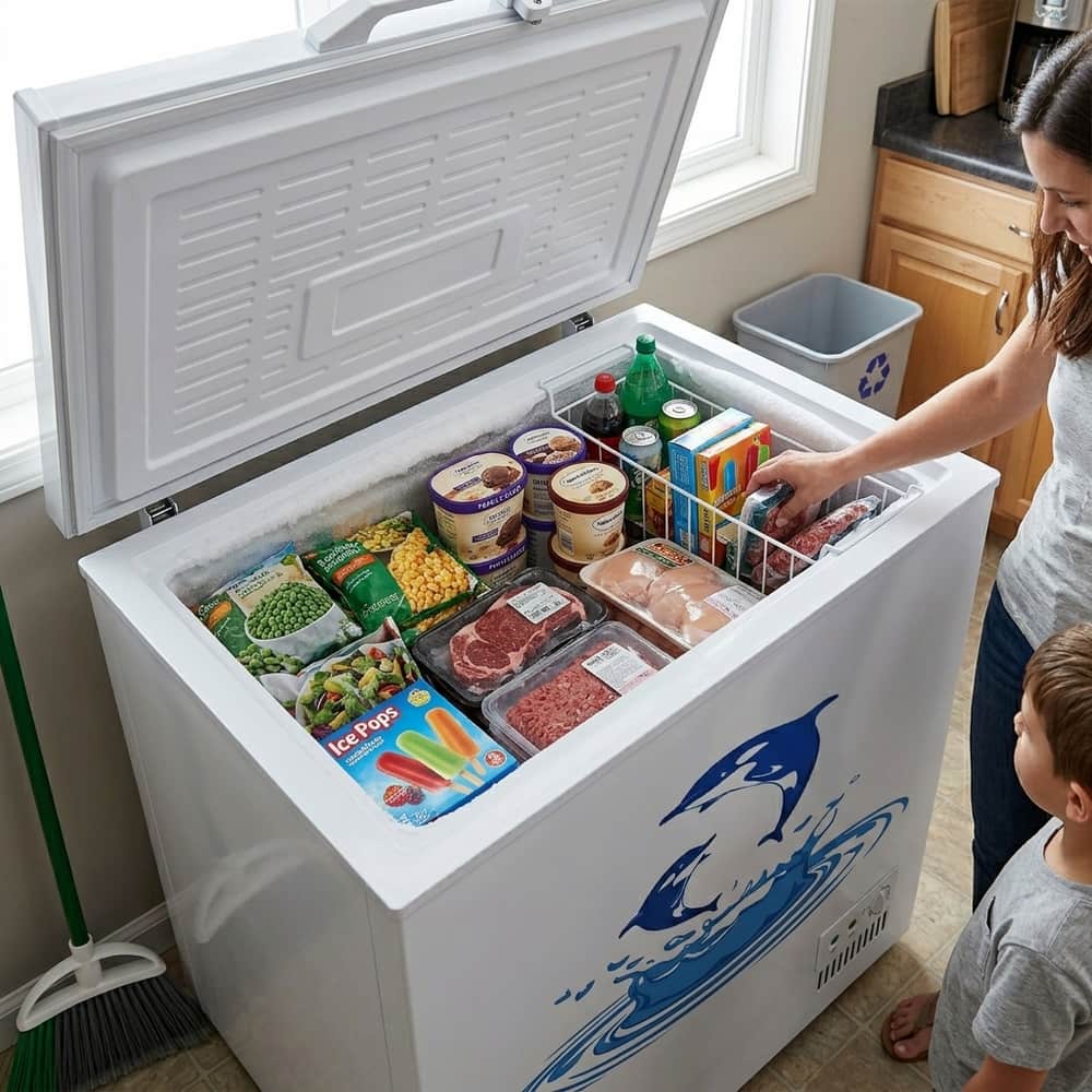 Mini Chest Freezer