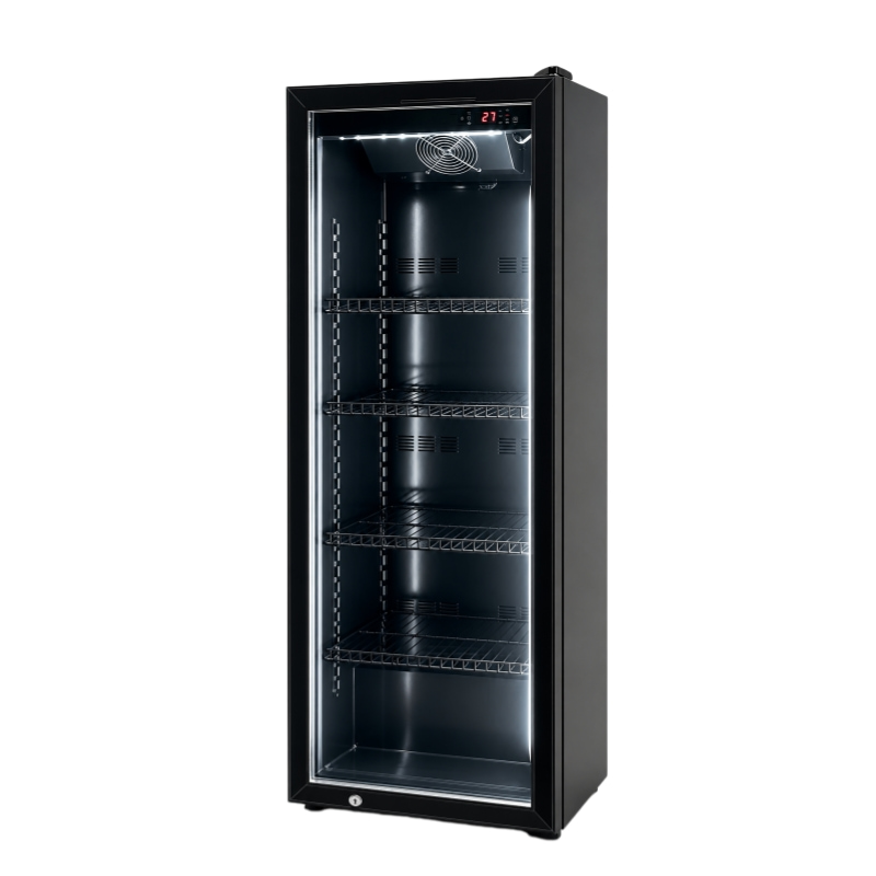 1500mm Full glass refrigerator