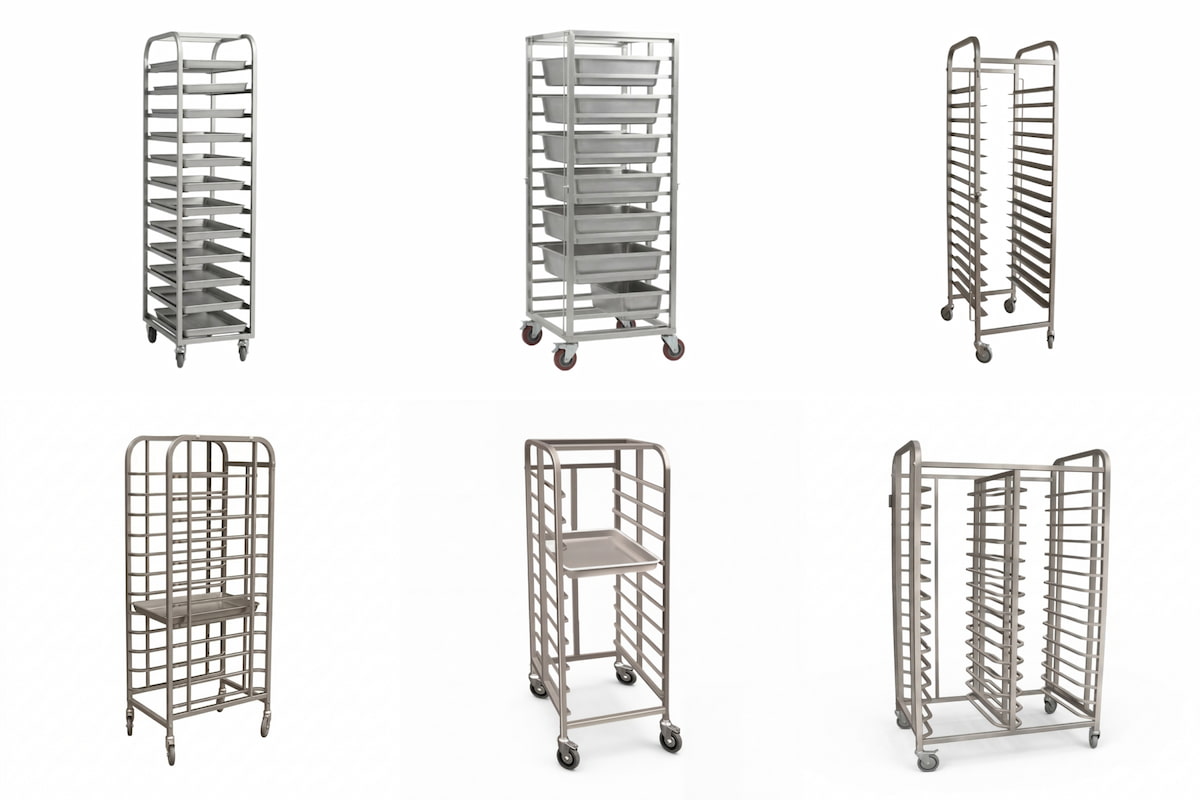 Bakery Pan Rack Cart(03)