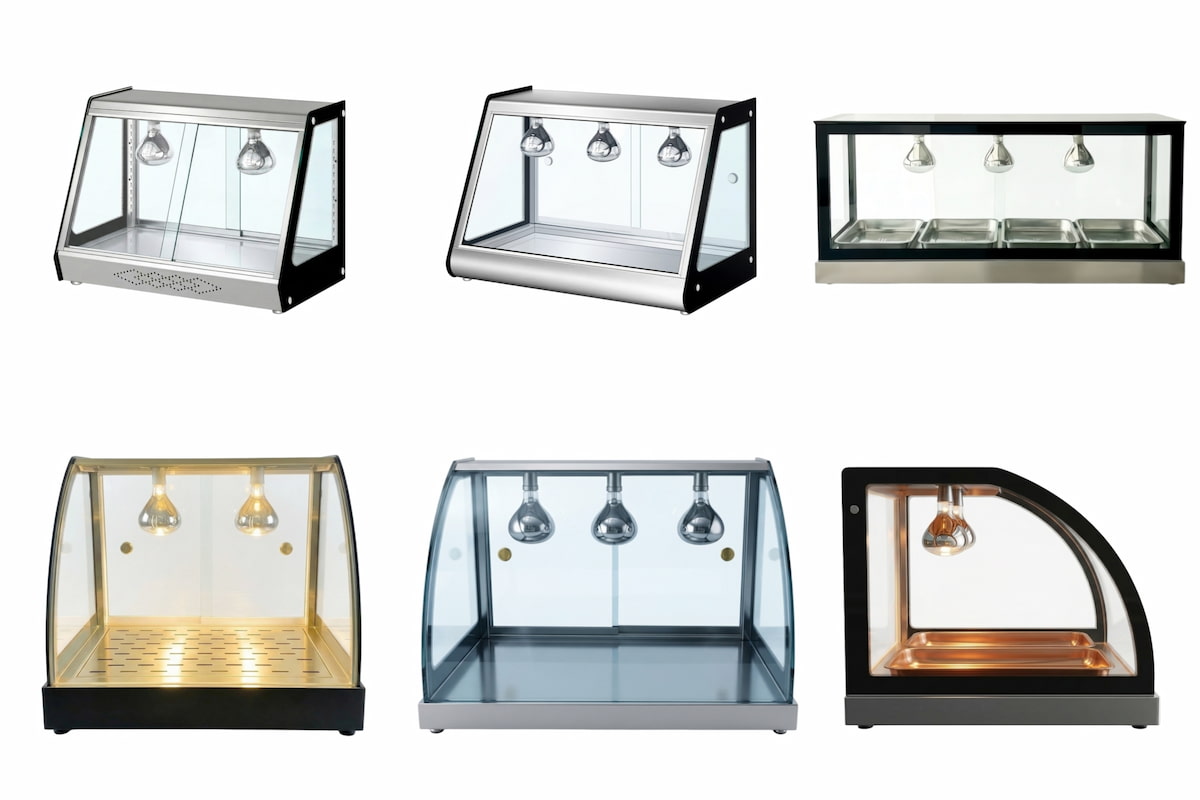 Infrared Lamp Heating Display Cabinet
