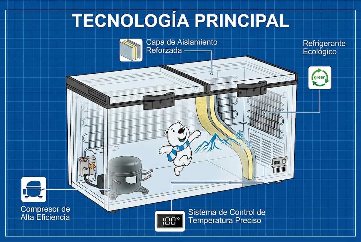 Congelador Horizontal
