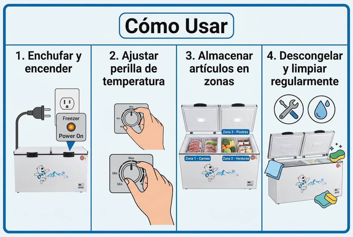 Congelador Horizontal