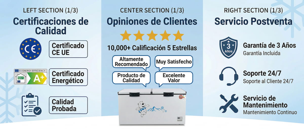 Congelador Horizontal