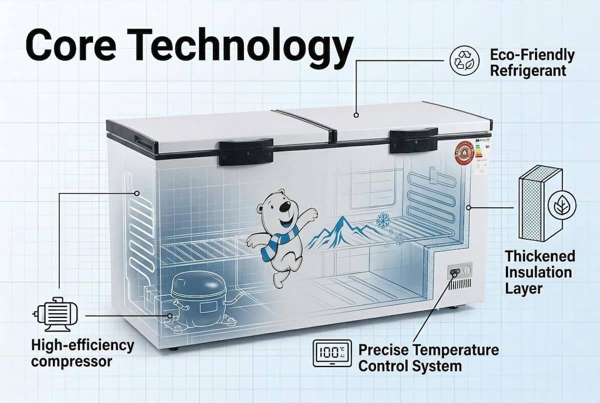 Smart Inverter Chest Freezer