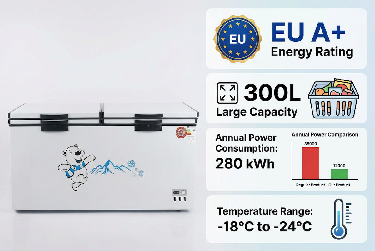 Smart Inverter Chest Freezer