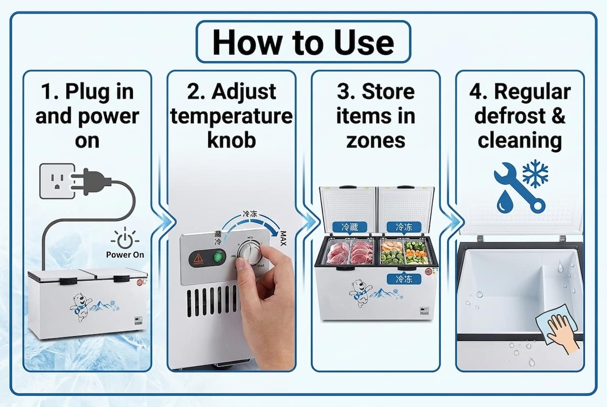 Smart Inverter Chest Freezer